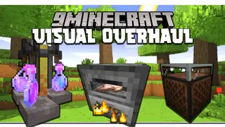 Visual Overhaul Mod (1.21.4, 1.20.1) – Revamp, Utility Blocks