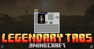 Legendary Tabs Mod (1.20.1, 1.20) – Customizable Menu Tabs