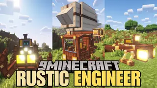 Rustic Engineer Mod (1.21.1, 1.20.1) – Rustic Mechanical Constructions