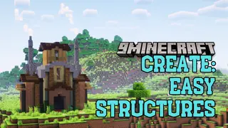 Create: Easy Structures Mod (1.21.1, 1.20.1) – Adds Unique Create Builds