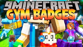 Gym Badges Mod (1.21.1, 1.20.1) – Reward for The Winner of The Challenge