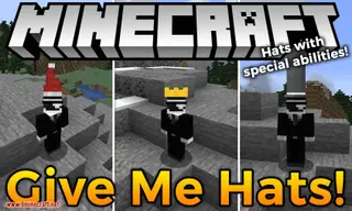 Give Me Hats Mod (1.21.1, 1.20.1) – Hats with Special Abilities