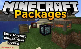 Packages Mod (1.21.1, 1.20.1) – Easy to Craft Shulker Like Boxes