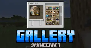 Gallery Mod (1.21.1, 1.20.1) – Painting Icons, GUI Selection, And Collection