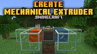 Create Mechanical Extruder Mod (1.21.1, 1.20.1) – Automate Block Production