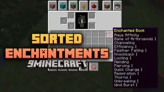 Sorted Enchantments Mod (1.21.4, 1.20.1) – Organize Your Enchantments
