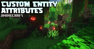 Custom Entity Attributes Mod (1.21.8, 1.20.1) – Flexible Mob Attribute System