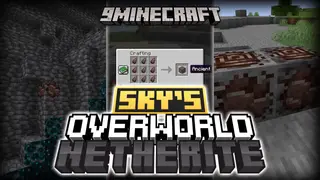 Sky's Overworld Netherite Mod (1.21.4, 1.20.1) – Get Top Gear Without the Risk