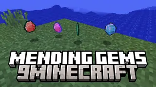 Mending Gems Mod (1.12.2) – Magical Fix for Tools