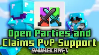 Open Parties and Claims PvP Support Mod (1.21.1, 1.20.1) – Prevent Unwanted