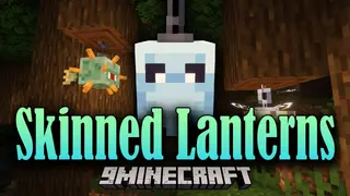 Skinned Lanterns Mod (1.21.5, 1.20.1) – A Wide Variety of Lanterns