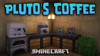 Pluto's Coffee Mod (1.20.6, 1.20.1) – Craft Drinks And Manage Caffeine