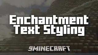 Enchantment Text Styling Mod (1.21.4, 1.21.1) – Customize Enchantment Text Style