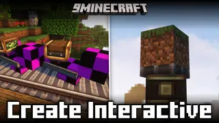 Create: Interactive Mod (1.20.1, 1.19.2) – Train Derailment & Interactive Contraptions