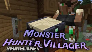 Monster Hunter Villager Mod (1.20.1, 1.19.2) – New Profession for Villagers