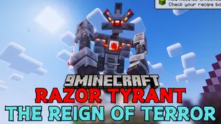 Razor Tyrant: the Reign of Terror Mod (1.21.1, 1.20.1) – Aggressive Robot