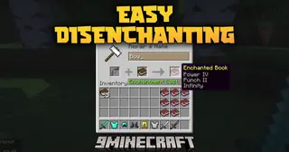 Easy Disenchanting Mod (1.21.5, 1.20.1) – Rescue Enchants From Gear