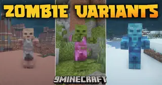 Zombie Variants Mod (1.21.8, 1.20.1) – A New Zombie in Every Biome