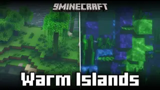 Warm Islands Mod (1.21.3, 1.20.1) – Generate Pirate Themed Worlds