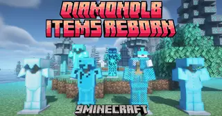DiamondLB Items Reborn Mod (1.20.1, 1.19.2) – Massive Weapon And Tool Expansion