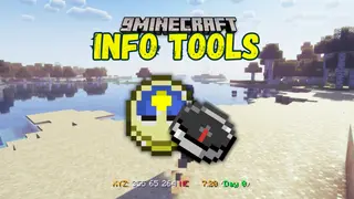 Info Tools Mod (1.21.8, 1.20.1) – An Useful Compass
