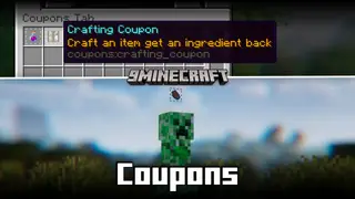 Coupons Mod (1.21.8, 1.20.1) – Adds Useful Coupons