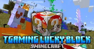 TGaming Lucky Block Mod (1.8.9) – New Drops For Lucky Block