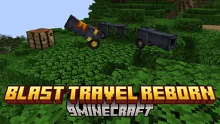 Blast Travel Reborn Mod (1.20.1, 1.20) – Launch Over Any Obstacle