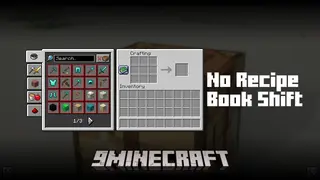 No Recipe Book Shift (NRBS) Mod (1.21.8, 1.20.1) – Prevents The Screen Shift Upon Opening/Closing The Recipe Book