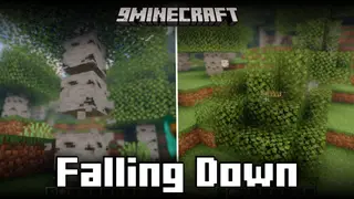 Falling Down Mod (1.21.8, 1.20.1) – Configurable Gravity Affected Blocks
