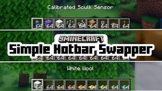 Simple Hotbar Swapper Mod (1.21.8, 1.20.1) – Swap Inventory Rows & Slots With The Hotbar