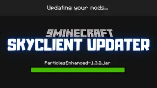 SkyClient Updater Mod (1.8.9) – Updates Installed Mods Directly In-game