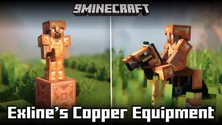 Exline's Copper Equipment Mod (1.21.8, 1.20.1) – Adds Copper Gear & Nuggets!