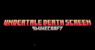 Undertale Death Screen Mod (1.21.8, 1.20.1) – Your Last Heart Breaks