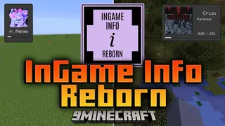 InGame Info Reborn Mod (1.12.2, 1.12) – Reactive HUDs And Custom GUIs
