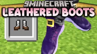 Leathered Boots Mod (1.21.8, 1.20.1) – Comfy and Sturdy Boots