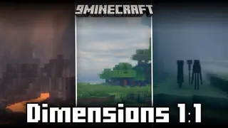 Dimensions 1:1 Mod (1.21.1, 1.21) – Makes All Dimensions 1:1 With The Overworld