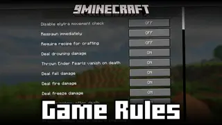 Game Rules Mod (1.21.7, 1.21.1) – Tweak Game Rules Even After World Creation
