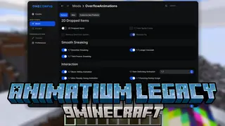 Animatium Legacy Mod (1.8.9) – Old Eating Animation