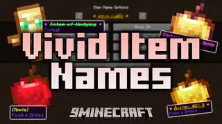 Vivid Item Names Mod (1.20.4, 1.20.1) – Colorful Customization For Your Gear