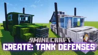 Create: Tank Defenses Mod (1.20.1, 1.18.2) – Solid Armor Blocks