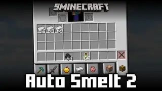 Auto Smelt 2 Mod (1.21.4, 1.20.6) – Smelt Items Within Player Inventory