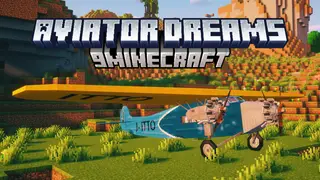 Aviator Dreams Mod (1.21.3, 1.20.1) – Realistic Aircraft to Immersive Aircraft