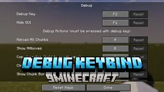 Debug Keybind Mod (1.21.8, 1.20.1) – Enables Rebinding of F3 Debug Menu Actions