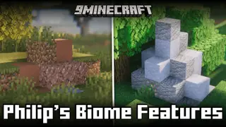 Philip's Biome Features Mod (1.21.8, 1.20.1) – Minimal Biome Detailing