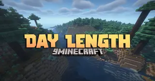 Day Length Mod (1.21.8, 1.20.1) – Control Minecraft Day-Night Duration