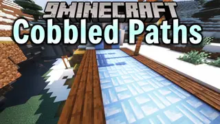 Cobbled Paths Mod (1.20.1, 1.19.4) – Speed Boosts When Walked On