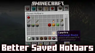 Better Saved Hotbars Mod (1.21.8, 1.20.1) – Convenient Saved Hotbar Setting
