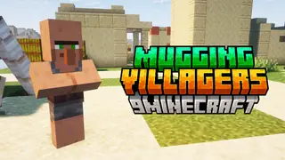 Mugging Villagers Mod (1.20.1) – Adds The Gun Used to Mug Villagers