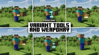 Variant Tools and Weaponry – More Weapons Mod (1.21.8, 1.20.1)